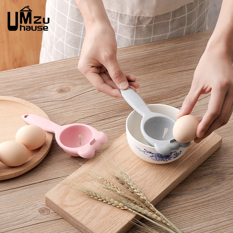 Egg White Yolk Separators Kitchen Dining Tools Clear Liquid Filter Gadgets Cooking Dinner Albumen Protein Food Divider Organizer