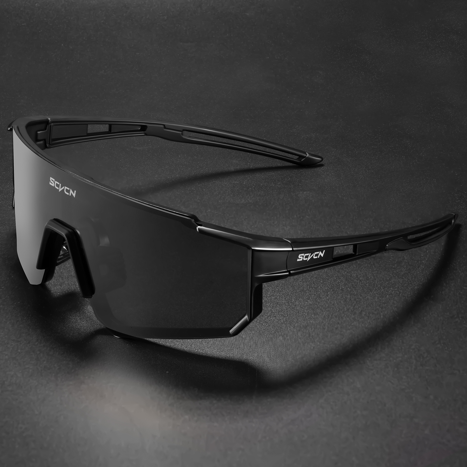 SCVCN Radfahren Gläser draussen Sport Sonnenbrille Männer MTB Radfahren Sonnenbrille Frauen Rennrad Brille UV400 Fahrrad Brillen: verrotten