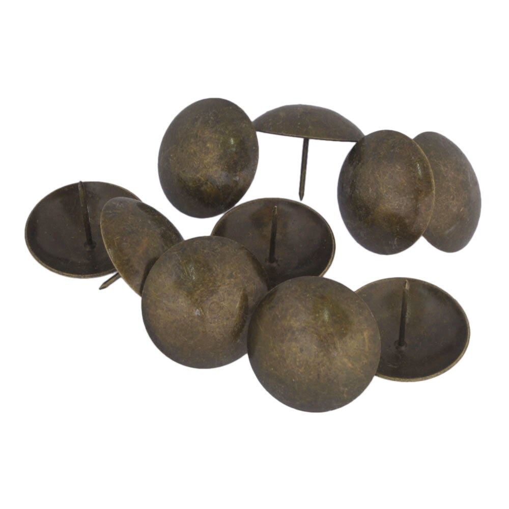 Vaihto 44 x 34mm pronssinväristä antiikkista verhoilunaulaa nastoja nastoja peukalonuppineuloja nuppineuloja antiikkityyliset huonekalut korjauspakkaus  of 10