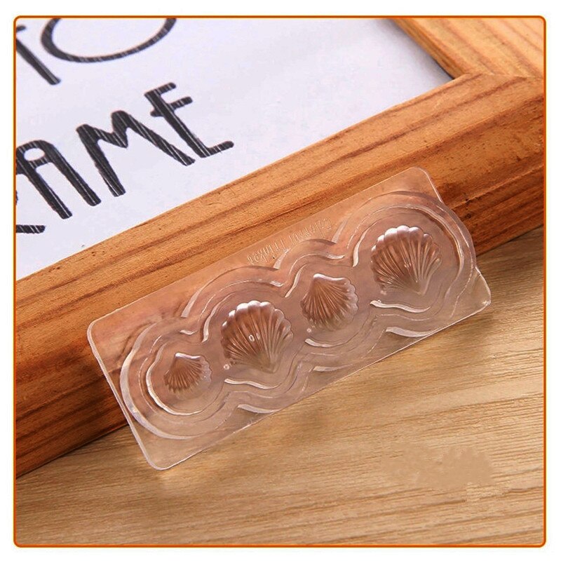 Manikyr gravyr mall silikon manikyr mall kit tjock 3d polering nail art diy dekorationsverktyg form set: H