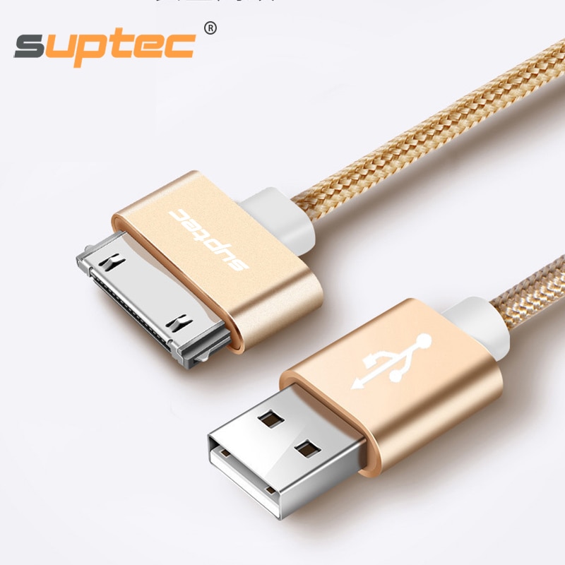 SUPTEC USB Kabel voor iPhone 4 s 4 s 3GS iPad 2 3 iPod Nano touch Snelle Opladen 30 Pin oorspronkelijke Lading Adapter Lader Datakabel