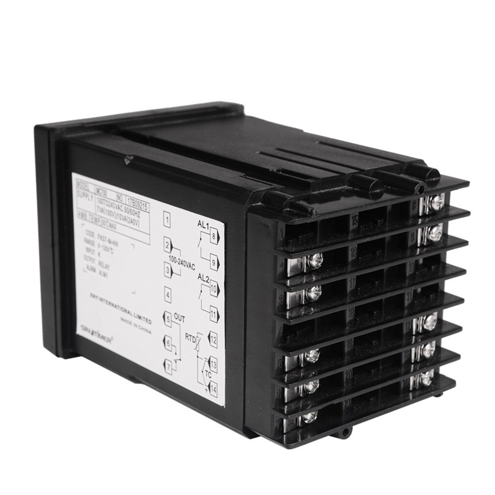 Digital PID Temperature Controller Relay Output K Thermocouple Or PT100 Input Heating Or Cooling With Alarm