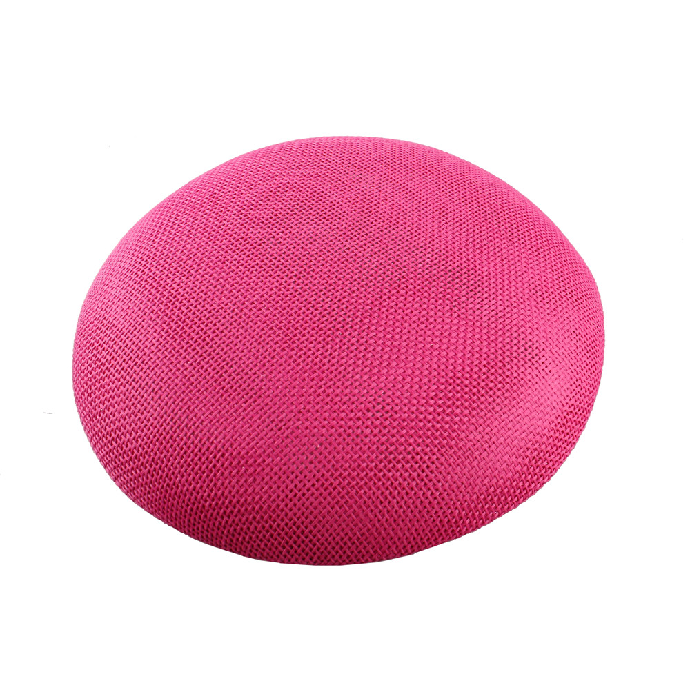 Fascinateurs Ronds Sinamay de 15cm pour Femme, Chapeau de ixde Mariage, Accessoire de Coiffure à Monter Soi-Même: XXS / Argent