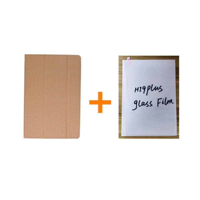 Pour CHUWI hi9 plus étui de support en cuir housse pour CHUWI hi9plus 10.8 "tablette PC étui de protection avec des: gold case add glass