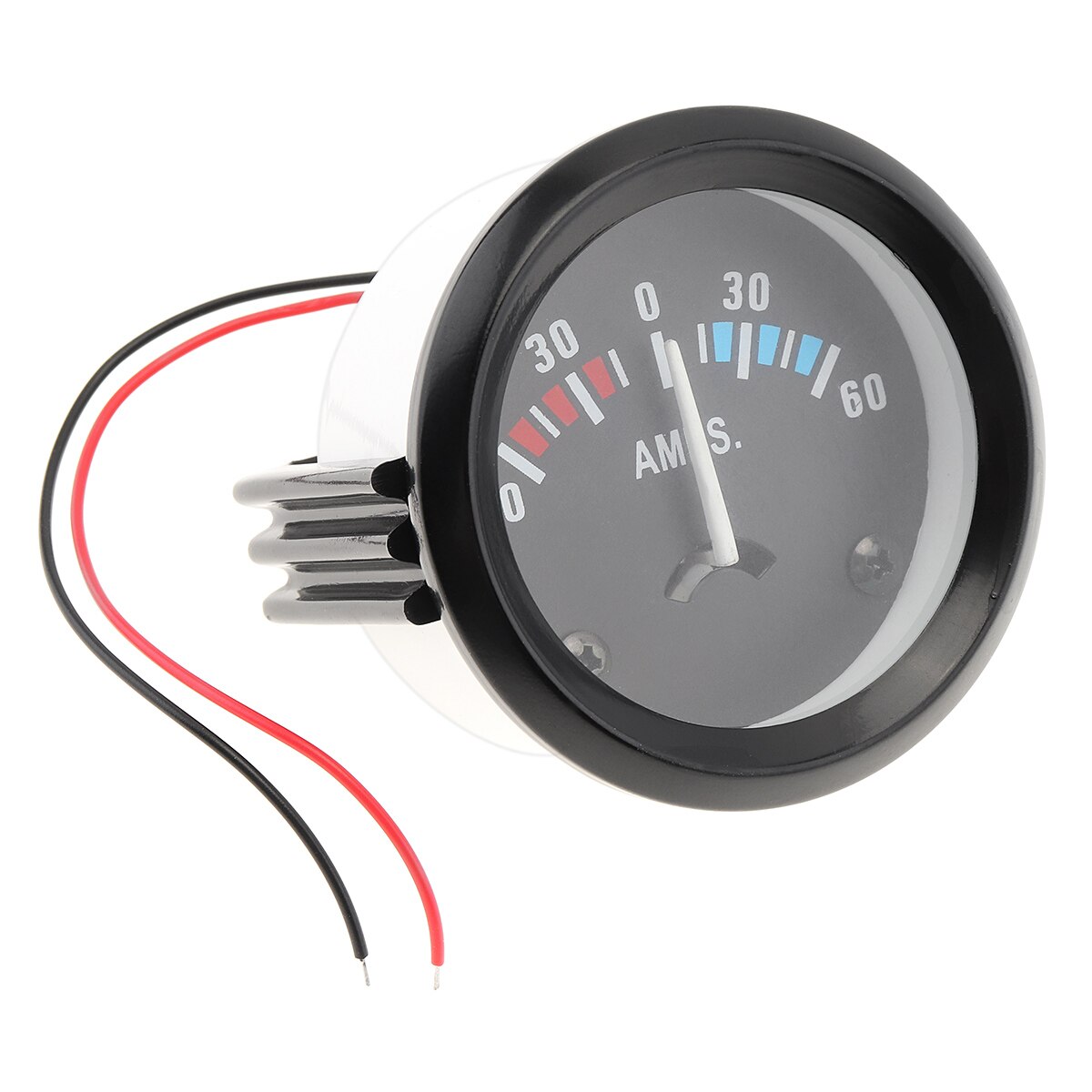 Universal 2" 52MM Car Ammeter Voltmeter 12V 60-0-60 AMP Ammeter Gauge Volt Meter for Boat Truck ATV AMP Meter Measure for Car