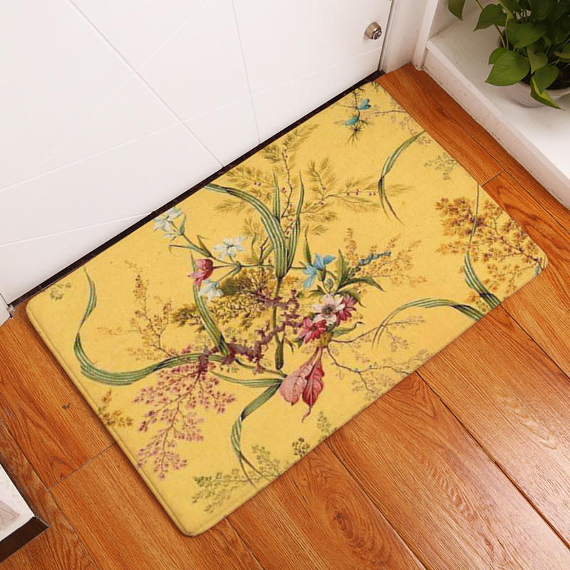 neue Heimat Dekor Bunte Blumen Teppiche rutschfeste Küche Teppiche für Zuhause Wohnzimmer Fußmatten 40X60 50X80 cm