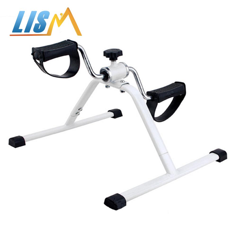 LISM Mini Pedal Stepper ÜSpund Maschine Faltbare drinnen Radfahren Fahrrad Schritt Hause Bein Trainer Fuß Trainer Büro Fitnessstudio Maschine