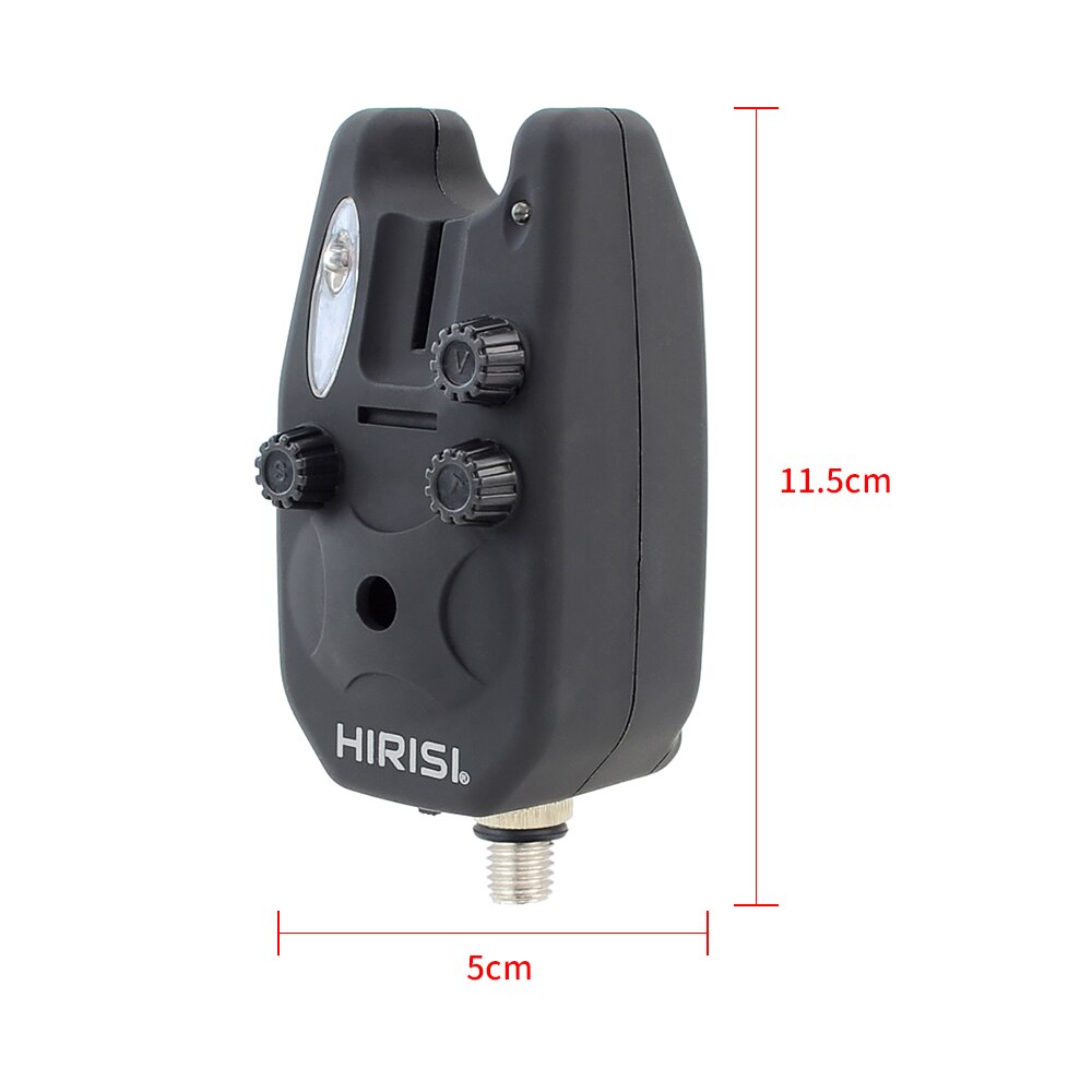 Hirisi Kit Allarme Per La Pesca Alla Carpa E Altalena Impermeabile LED Blu E Rosso - Foto 9