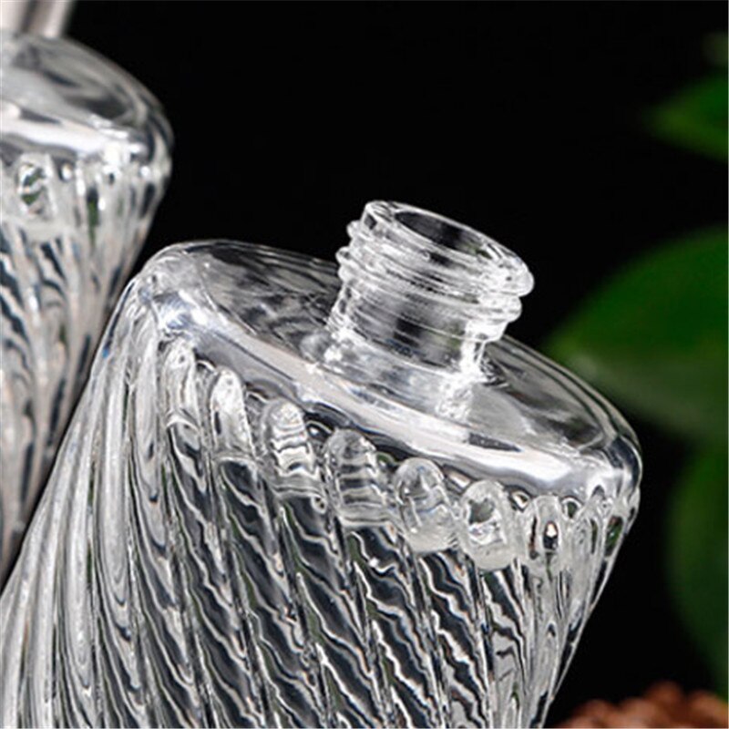 400Ml Zeep Fles Badkamer Transparante Opslag Flessen Douche Hervulbare Glazen Fles Shampoo Druk Fles Zeepdispenser