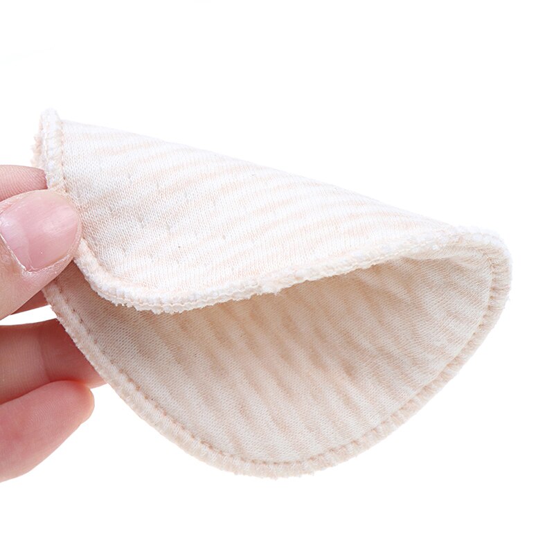 4Pcs/bag Nursing Pad Galactorrhea Natural Organic Cotton Washable Breast Pads