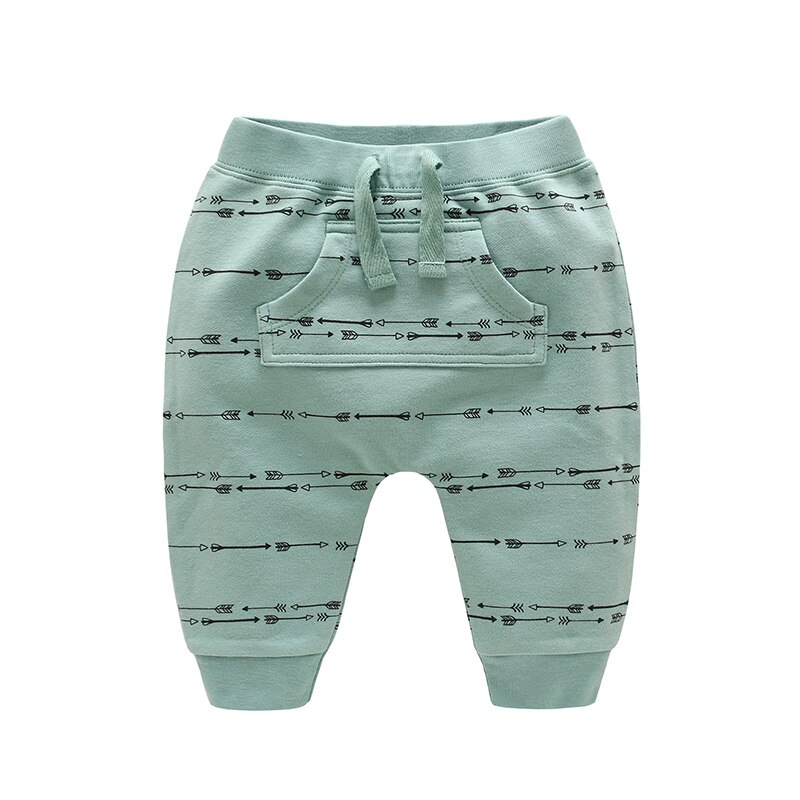 Frühlings- und sommerhosen für babys, jungen und mädchen, haremshosen, freizeithosen aus baumwolle, unisex-kleidung für kleinkinder und babys, mädchen- und jungenkleidung: Grün / 18m