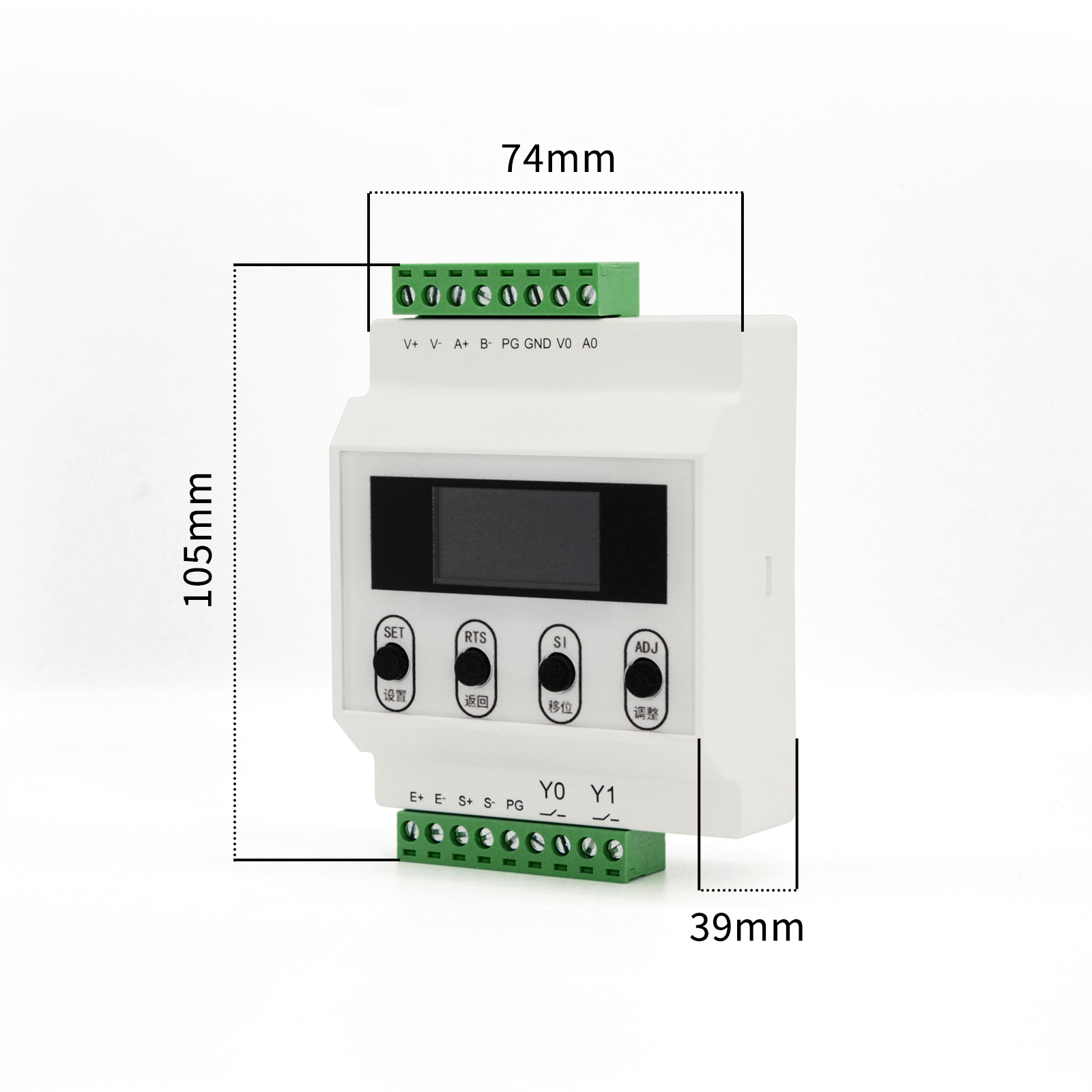 Load Cell Sensor Amplifier Transmitter with Display Instruments Transmitter Output 4-20mA 0-5V 0-10V RS485