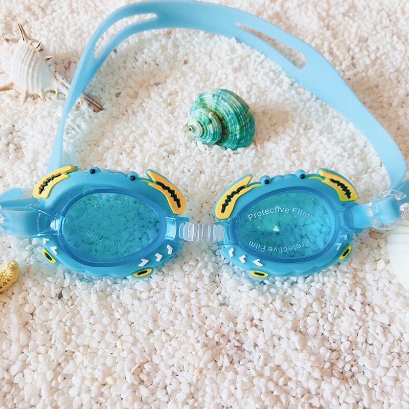 Kid Kinderen Zwemmen Drifting Cartoon Professionele Anti Fog Kids Zwemmen Strand Duiken Glazen Water Swim Eyewear 1