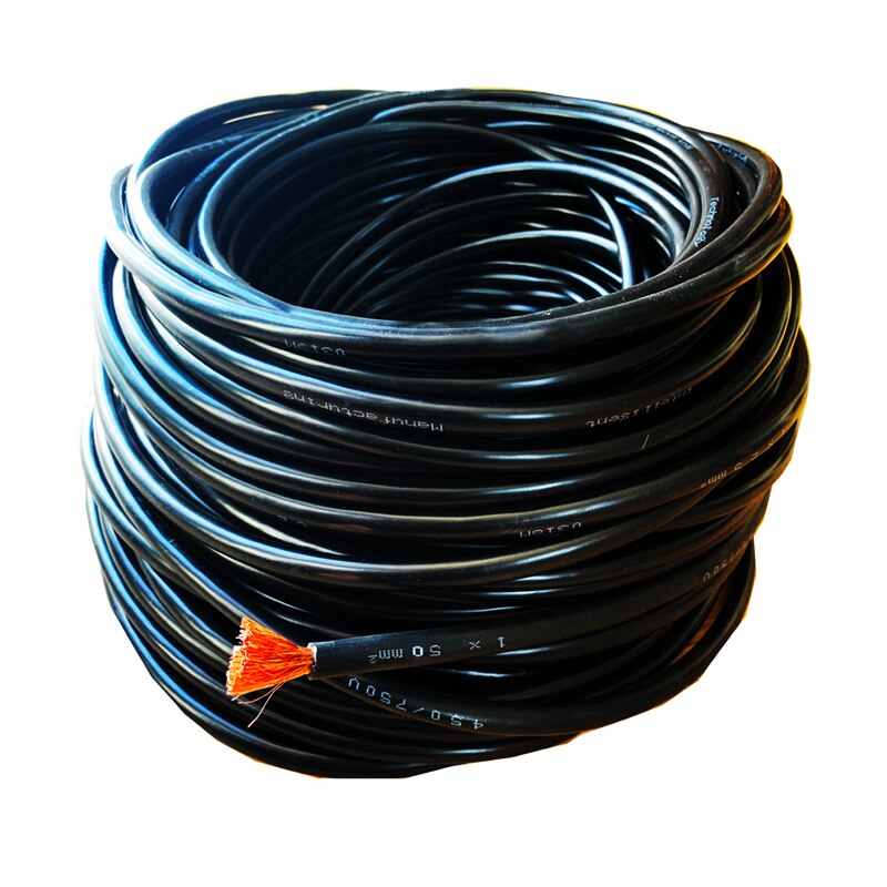 Cable flexible aislado núcleo de cobre PVC 50 mm2