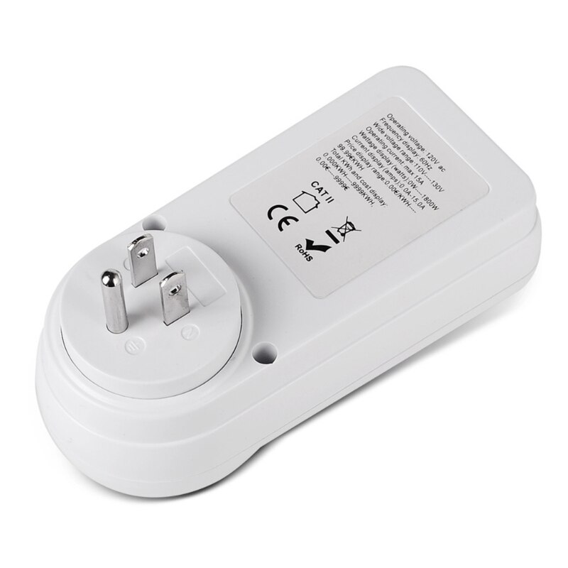 Elektriciteit Usage Monitor Digitale Wattmeter Ac Power Meter 110V-230V Energy Meter Socket Power Monitor Eu/us/Uk/Br Plug