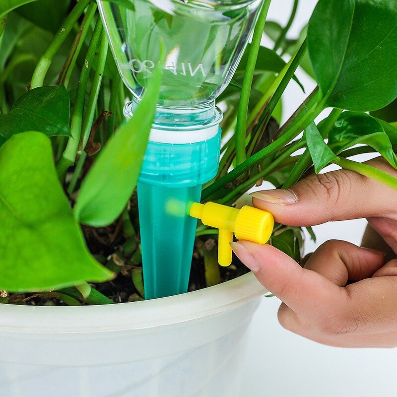 Auto Drip Irrigation Watering System Dripper Spike Kits Garden Household Plant Flower Automatic Waterer Tools