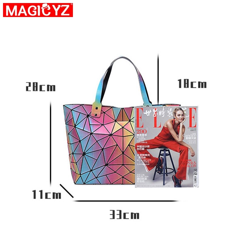 MAGICYZ frauen Schulter Tasche Weibliche beiläufige handtasche für Den Täglichen geometrische Totes Damen Handtasche bolsa feminina