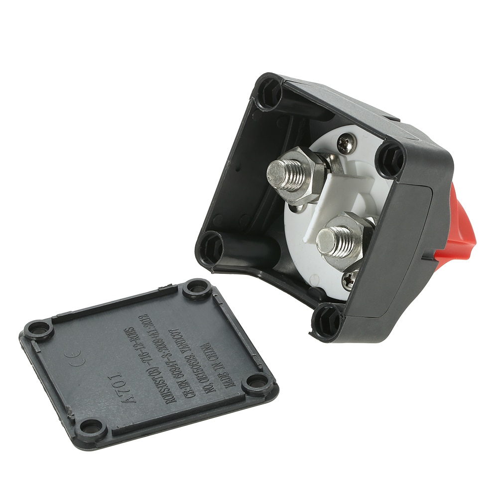 12/24V/48V Car RV Battery Selector Isolator Disconnect Rotary ON/OFF Switch Replacement Power Switch For Auto Boat Yacht