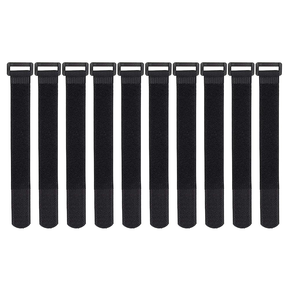 10pcs/lot 2cm * 20cm nylon Reverse buckle hook loop fastener cable ties velcroing strap sticky Line finishing