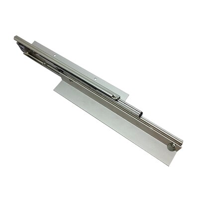 Quincaillerie de table extensible, extension de table pliante de camping-car (1 glissière + 2 charnières): 1 slide