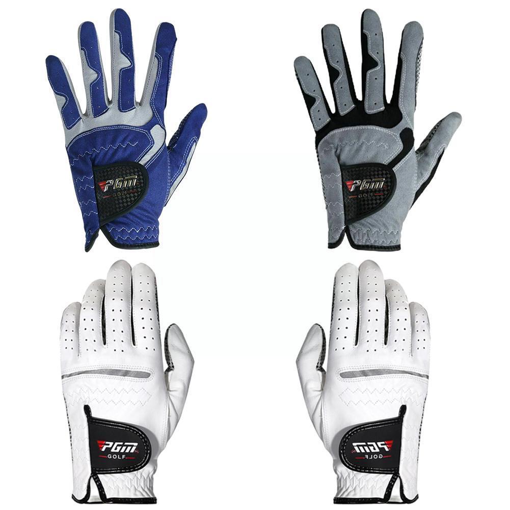 1 stücke männer Golf Handschuh Micro Faser Weich Links Rechts LH Partikel Nicht RH Golf Slip Hand Atmungsaktive Handschuhe anti-Schleudern W9A2