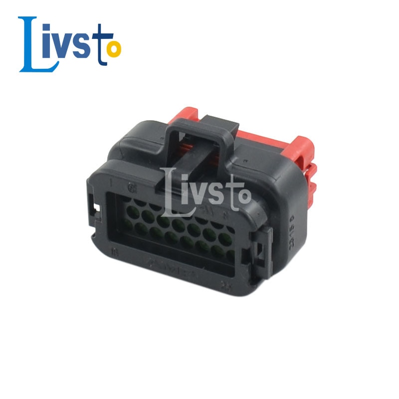 1 Set 23 Pin Waterproof Tyco AMP ECU Connector Automotive Male Female Plug For PCB Socket 770680-1 776087-1 776228-1