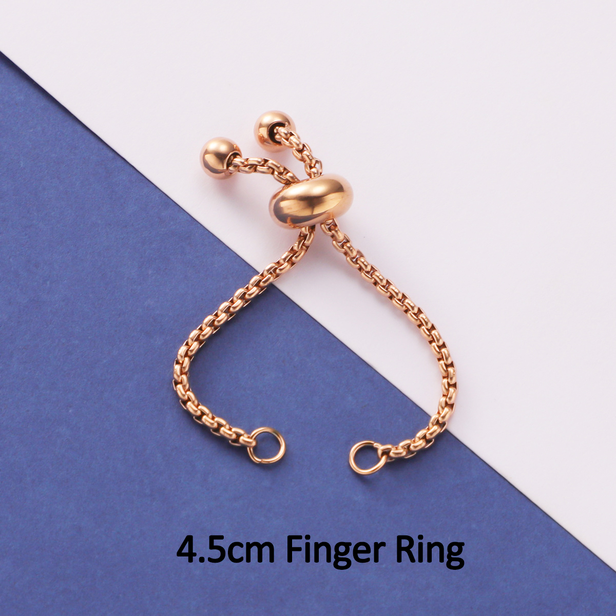 3pcs Stainless Steel Adjustable Slider Chain for Jewelry Making DIY Loops Connector Pendants Bracelets Chain Material Findings