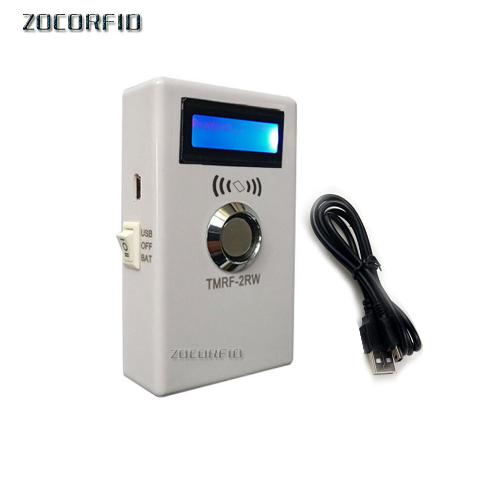 RFID ibutton Copier Duplicator handheld RW1990 TM1990 TM1990B ibutton DS-1990A I-Button 125KHz EM4305 T5577 TM card Reader