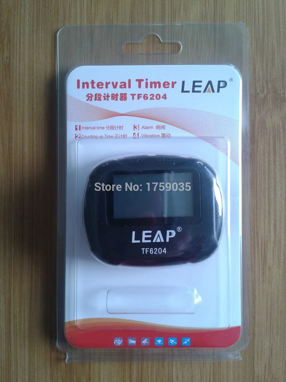 Heißer leap TF6204 Intervall timer sport elektronische countdown wie FITNESSRAUM boss