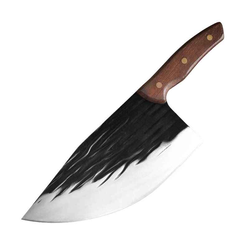 Butcher Knife Stainless Steel Bone Chopping Kitchen Knife Chef Handmade Bone Chop Knife Multifunctional: Knife B