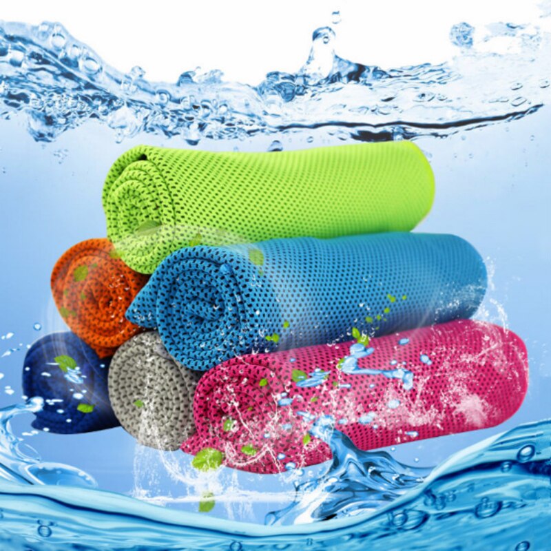 Microfiber Sport Handdoek Snelle Koeling Ice Gezicht Golf Handdoek Sneldrogende Strand Handdoeken Zomer Blijvende Instant Chill Handdoeken