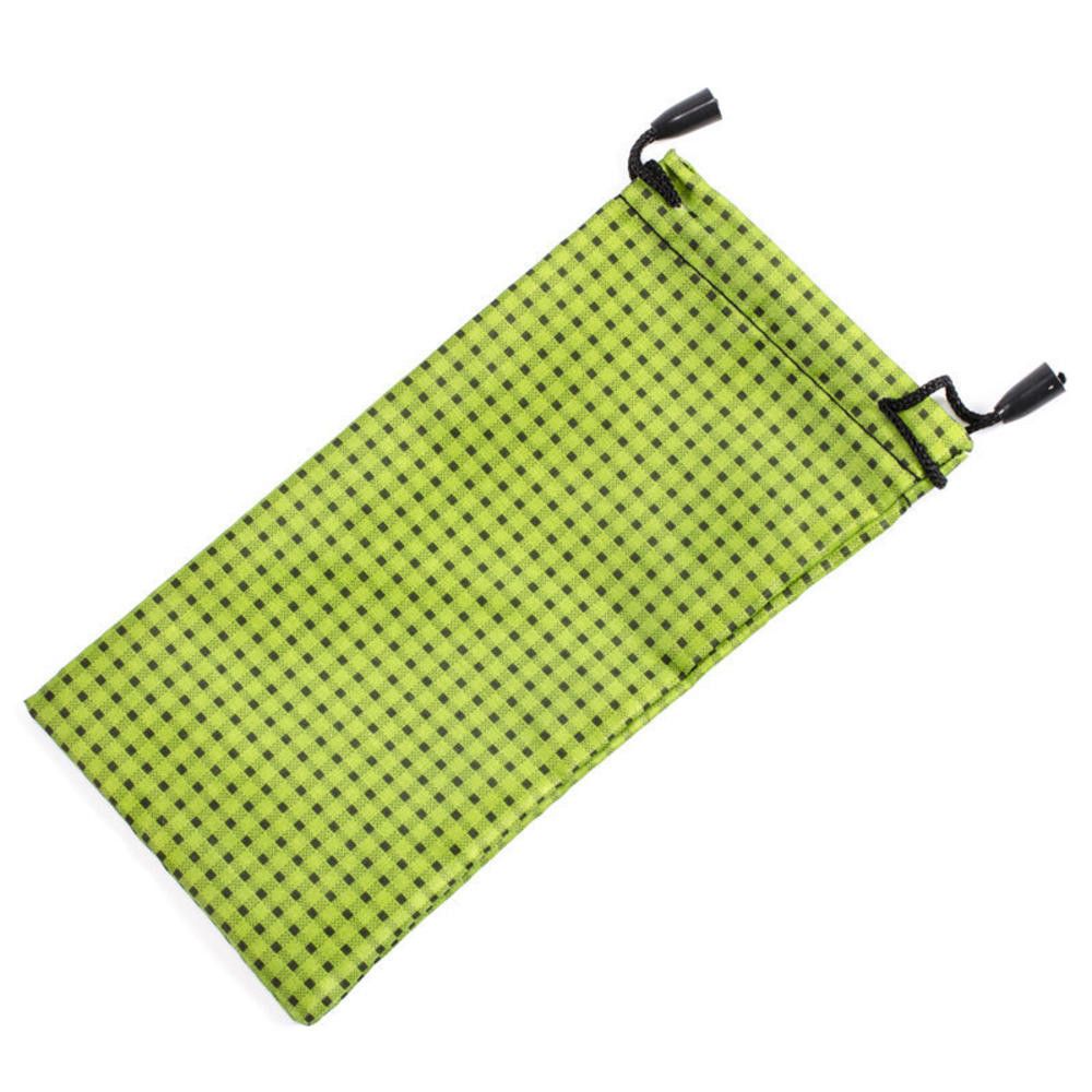 Sac en tissu imprimé pour lunettes, 1 pièce, pochette de lunettes de soleil étanche à la poussière, sac de transport pour lunettes optiques