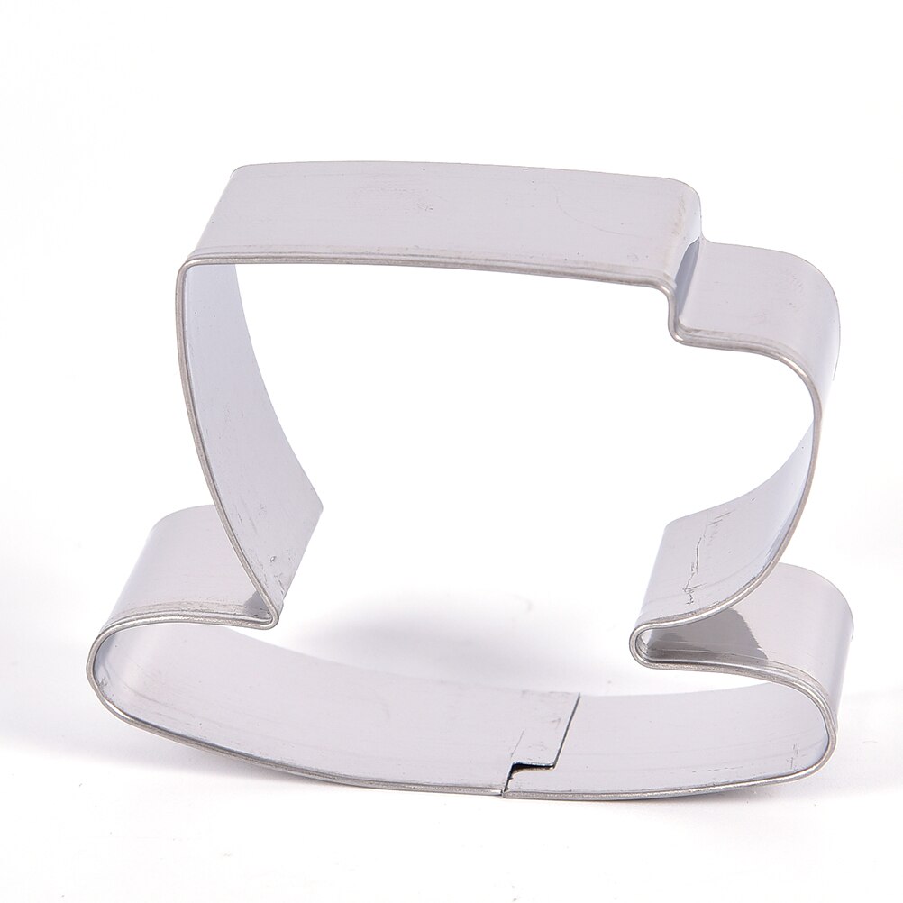 2Pcs/set Cookie Cutters Stainless Steel Tea Cup And Tea Pot Shape Cookie Cutter DIY Biscuit Stamps Baking Tools