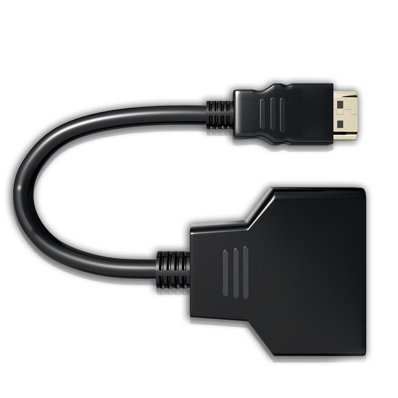 4 K HDMI 2.0 Kabel Splitter Adapter Converter 1 In 2 Out HDMI Male naar 2 HDMI UHD
