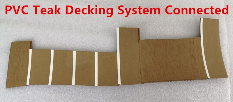 Barca Yacht Marina Sintetico PVC Teak Deck Decking Sistema di Ordine Dei Campioni Kit