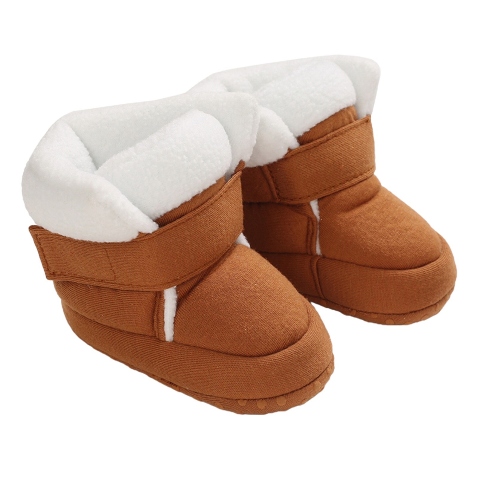 Baby Mädchen Schnee Schuhe Winter Stiefel Baby Pelzigen Plüsch Warme Winter Schuhe Kleinkind Baumwolle Schuhe Prewalker 0-18M