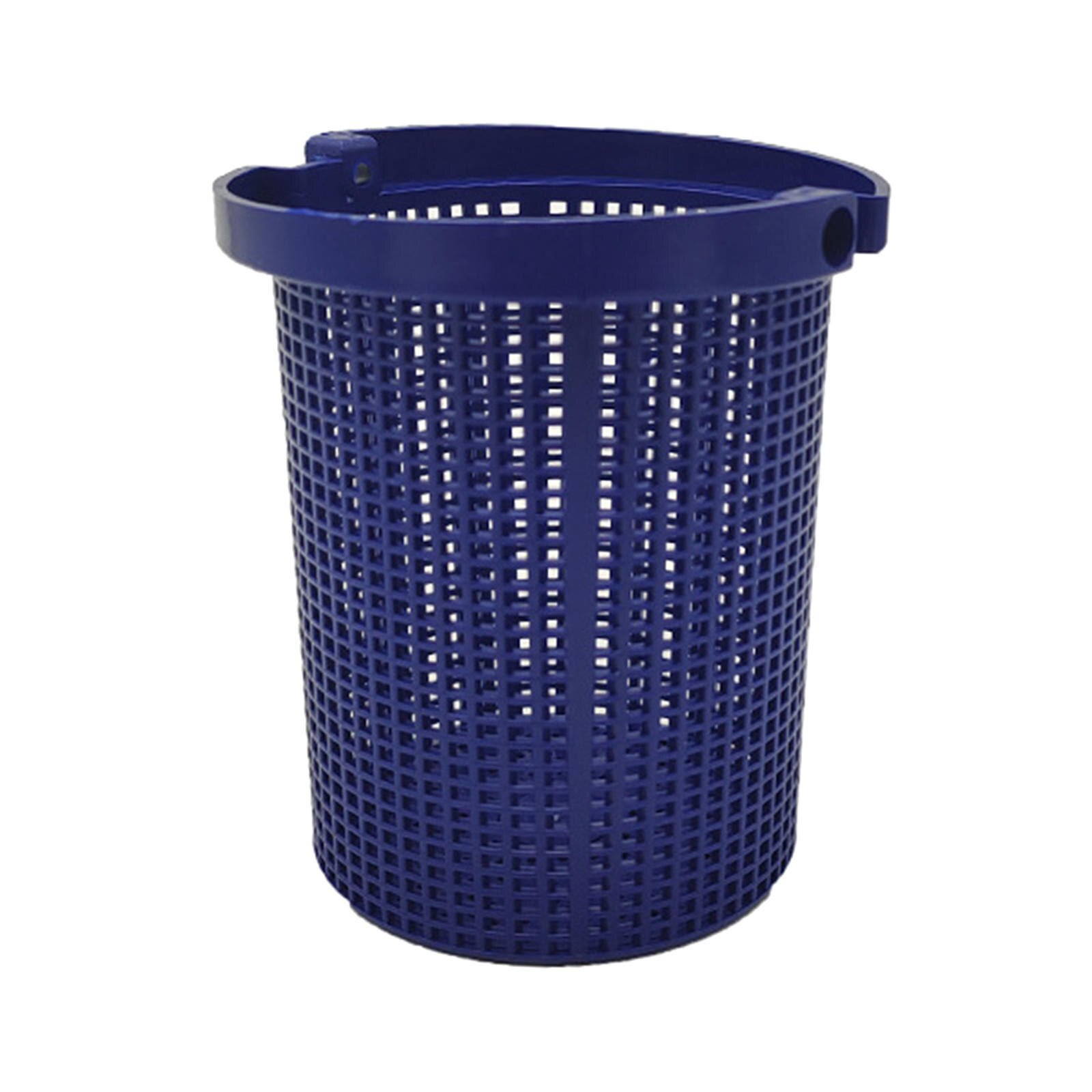 Cesta Skimmer de plástico, herramienta de limpieza de repuesto, malla fina redonda para limpieza de piscinas: D