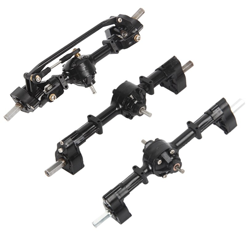 3Pcs Voor Midden Achter Portal Assenstel Voor Wpl B16 B36 6X6 6WD 1/16 Rc Car Upgrade Onderdelen Accessoires
