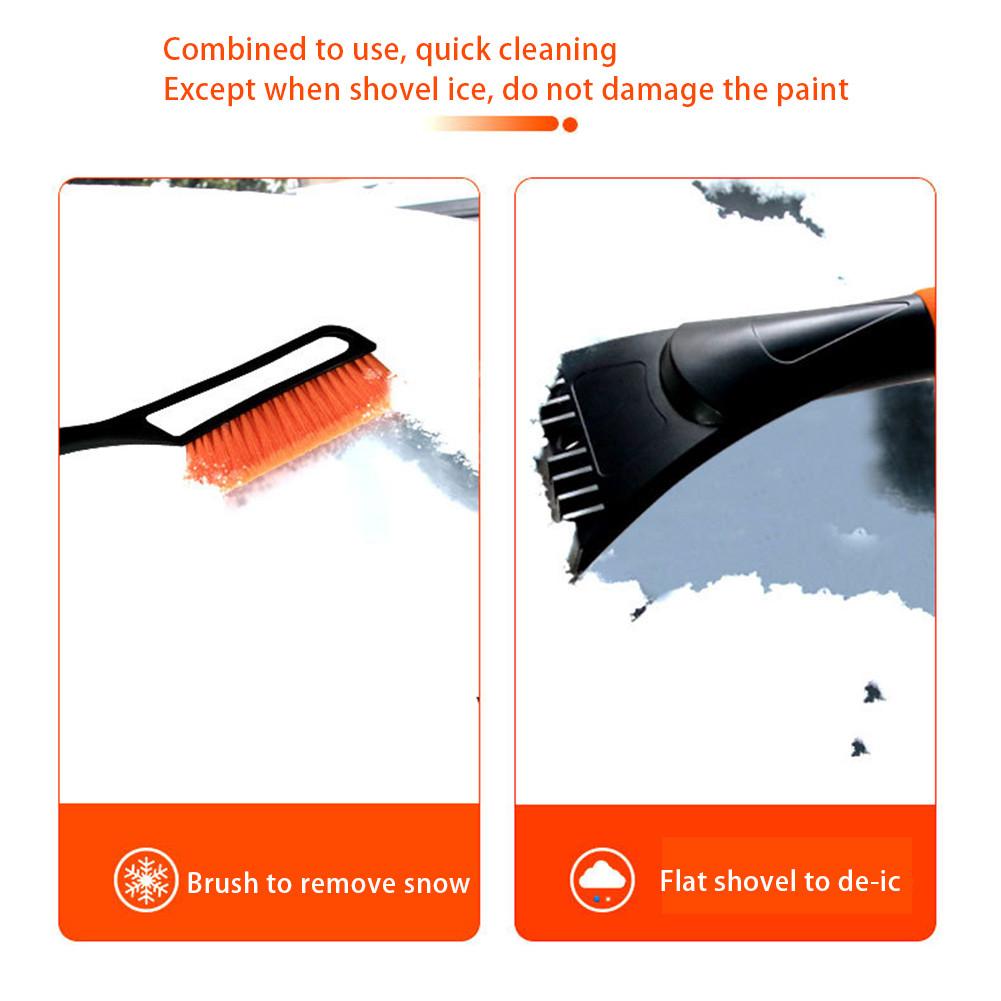 Winter Auto Sneeuw Borstel En Afneembare Ijskrabber Multipurpose Lange Handvat Te Gebruiken Sneeuw Borstel Voor Auto 'S In Winter