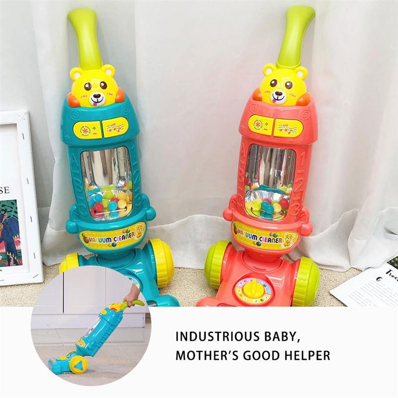 1 unidad aspiradora juguetes de limpieza para niños juguete para juego de imitación Casa de Juego Mini simulación de electrodomésticos Juguetes