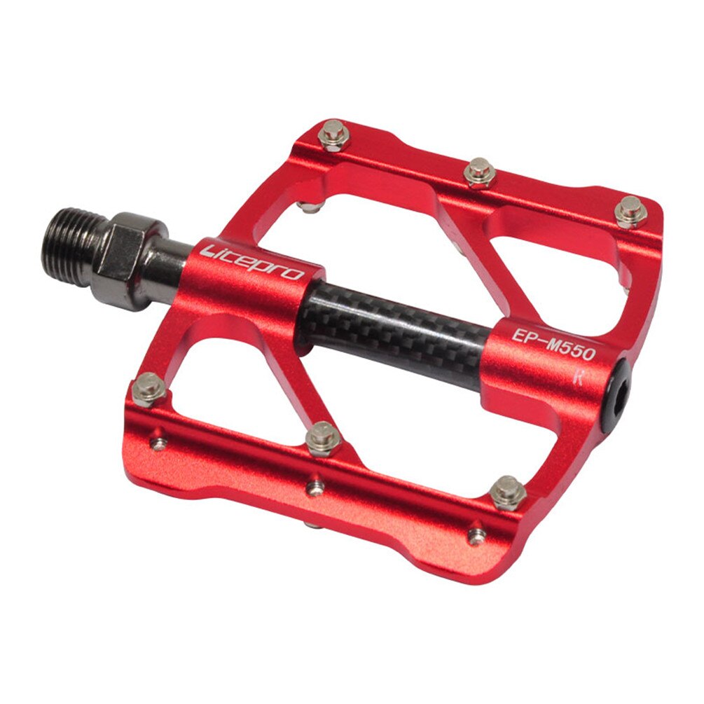 Litepro Carbon Fiber Pedals Non-slip 3 Sealed Bearing Folding Bicycle Pedals