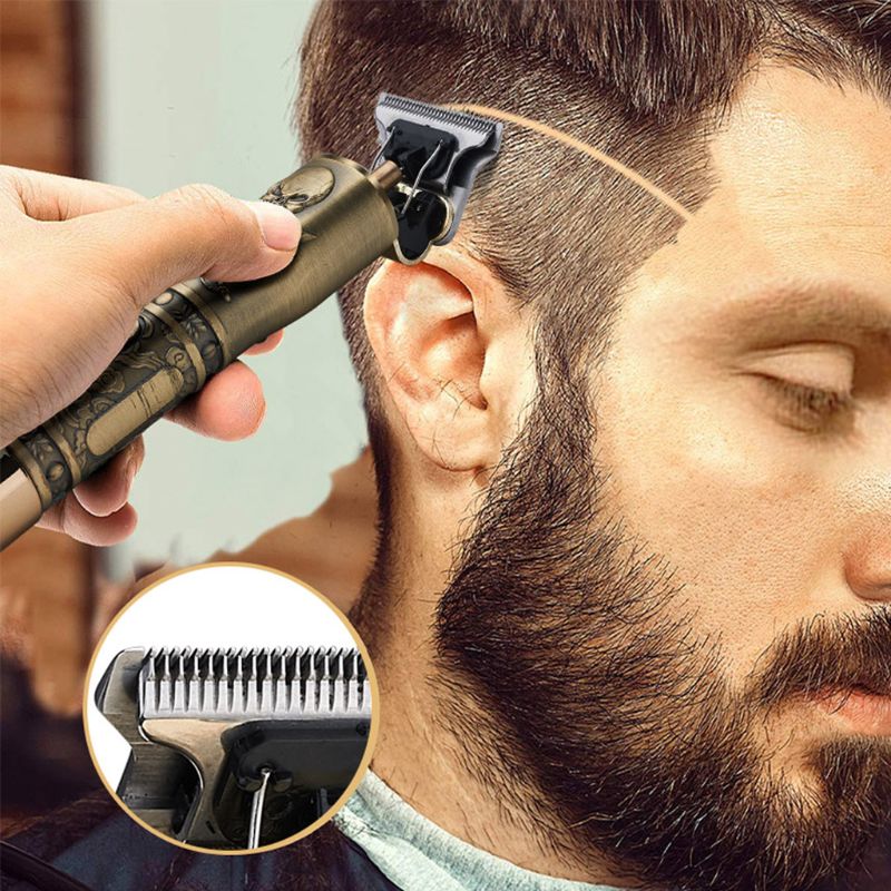 Tondeuses Mannen T-Blade Baard Trimmer Kapper Grooming Draadloze