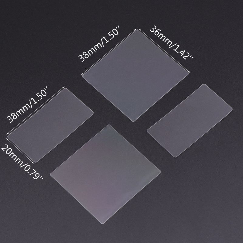 G8DA – Nano gravure en PET 36x38mm, réseau de Diffraction, Ultra précision