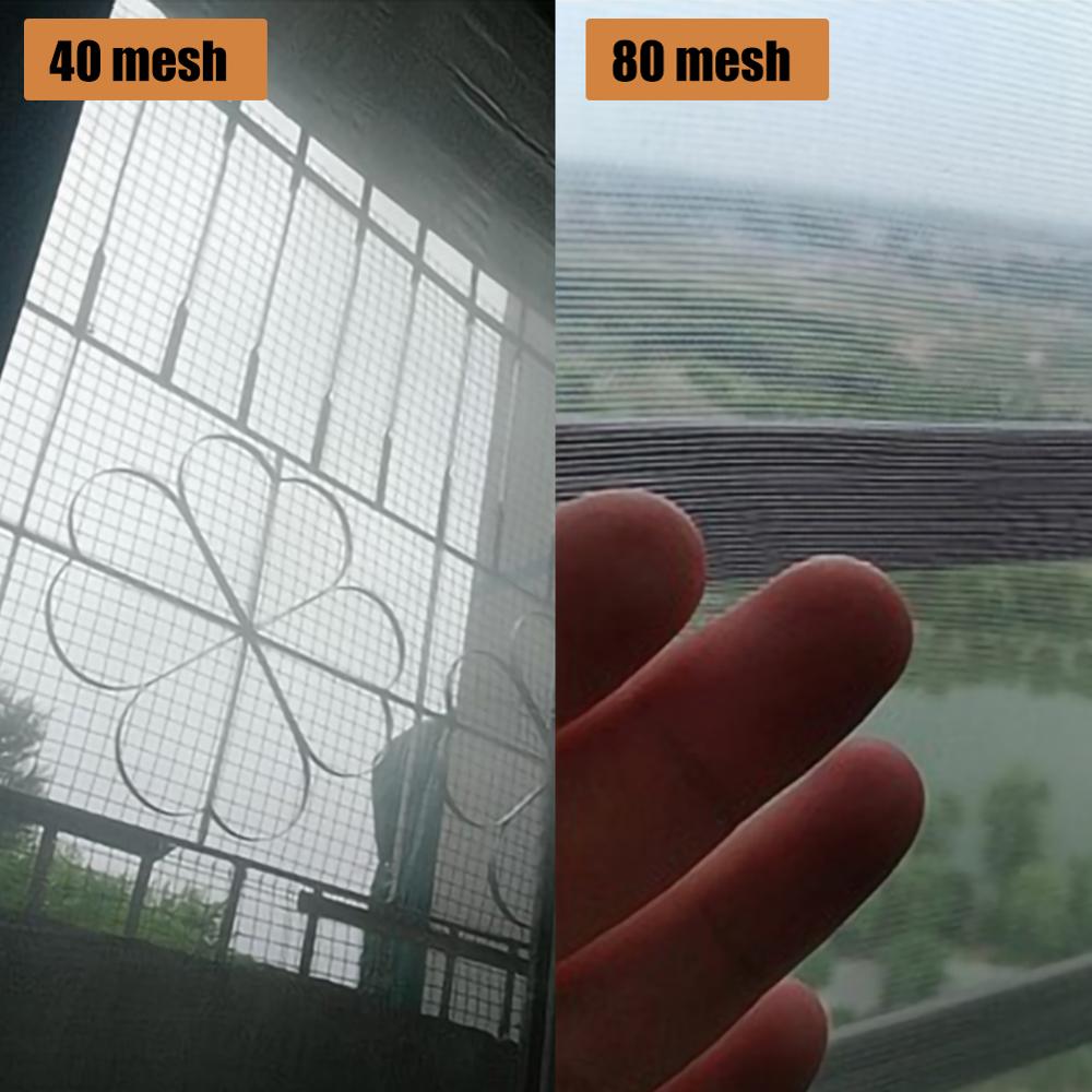 Insect Mesh Window Screen Net Mosquito Bug Fly Netting Moth Window White Color Door & Window Screens Home Textile