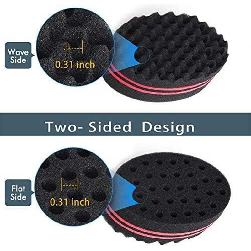 Magic Hair Sponge, Barber Hair Brush Sponge, Styling Tool For Afro Curl, Coils, Dreadlocks barbershop