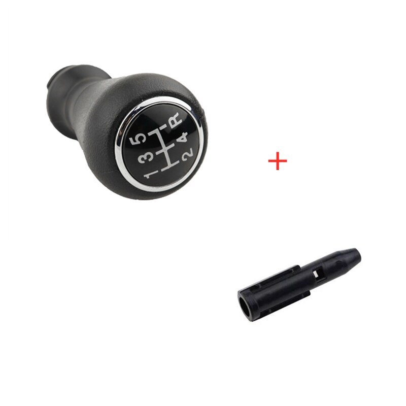 Car Gear Shifter Knob Leather Stick Car Gear Shifter Manual 5 Speed Shift Lever For Peugeot 106 206 306 406 407 107 207 307: C