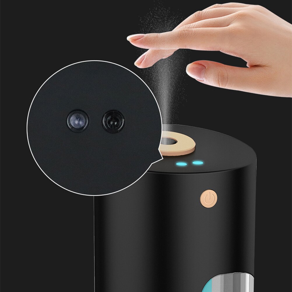 100ML automatyczny dozownik alkoholu bezdotykowa dezynfekcja dozownik rozpylacza USB ładowanie indukcja alkohol rozpylać Sanitizer