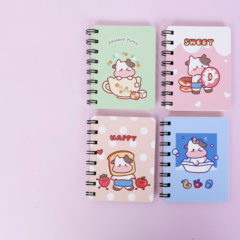 Kawaii 80 Sheet Mini Pocket Diary Notebooks Agenda To Do list Notepads Planner Stationery Random Cover: F