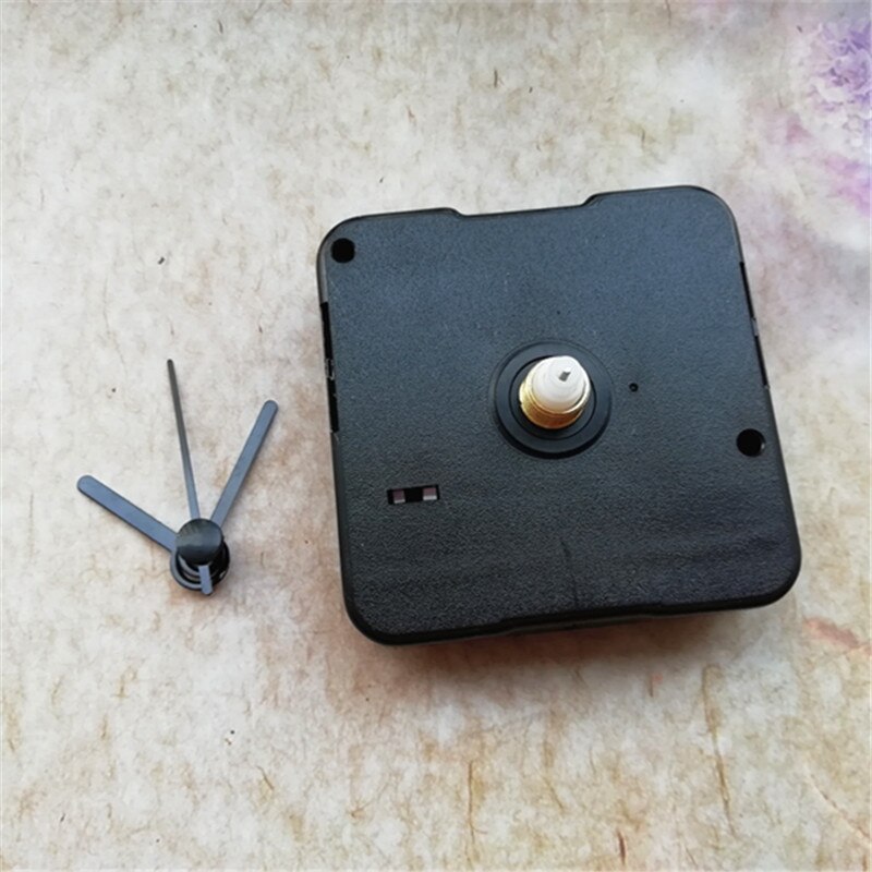 50PCS Metal Black Short Quartz Clock Movement Hands DIY Desk Clock Accessories