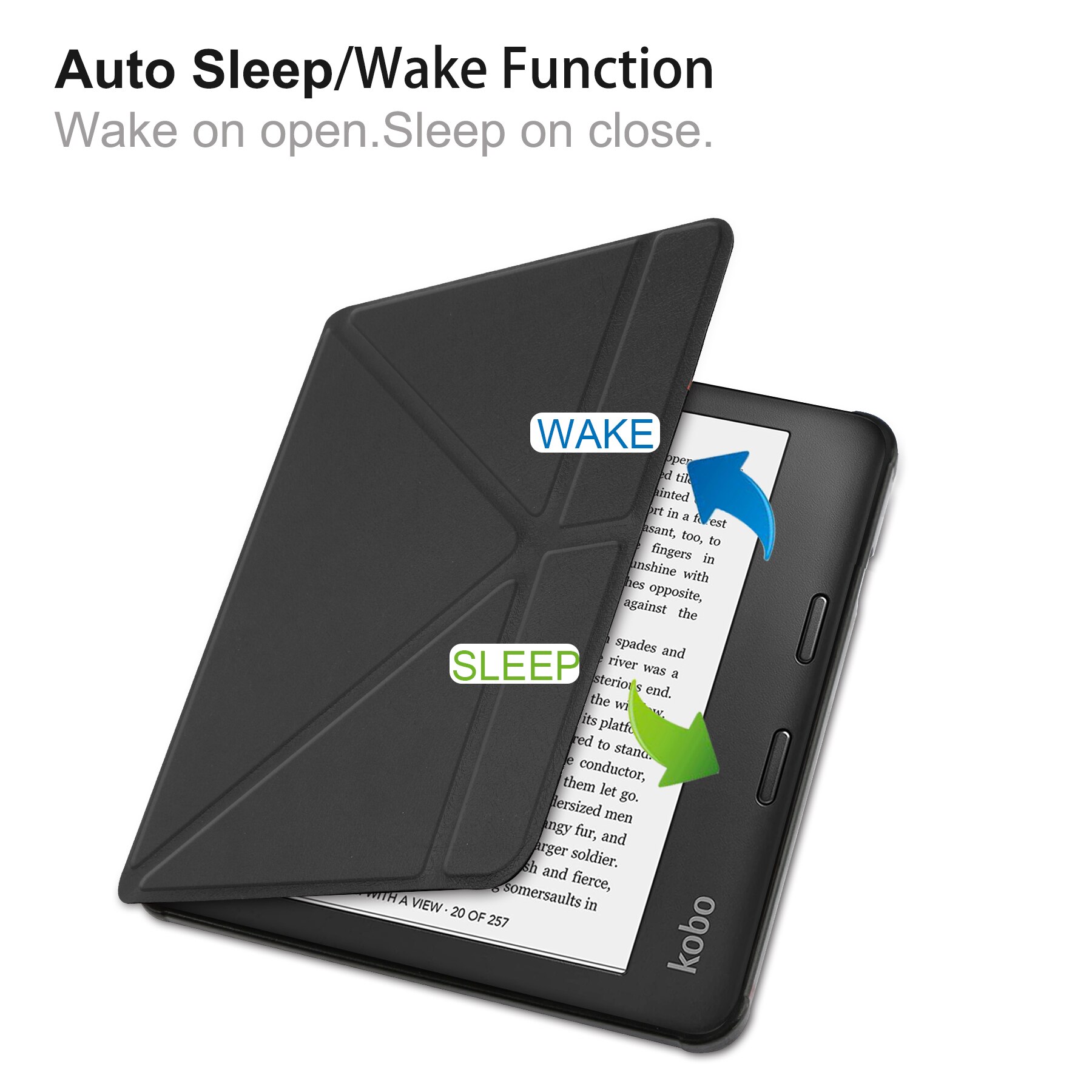 Slim Ultra Magnetic Stand Hard Back Shell Protective Smart Cover Case For All Kobo Libra 2 eReader Kids Transformers